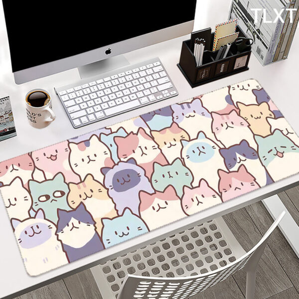 tapis de souris motif chat
